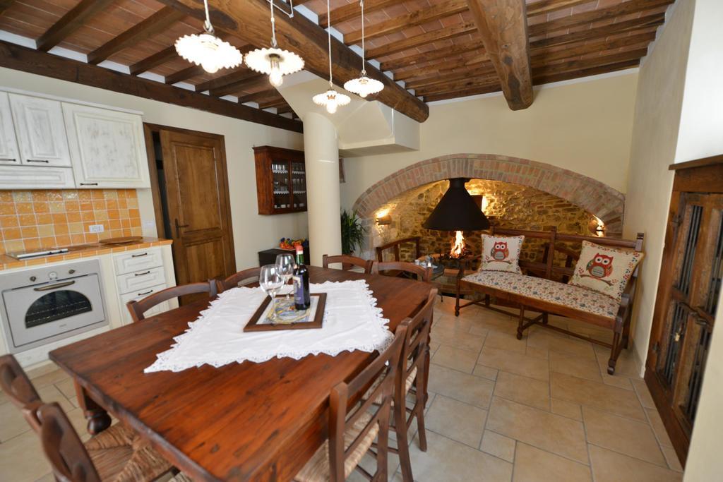 Casa Cristina Daire Radicondoli Oda fotoğraf