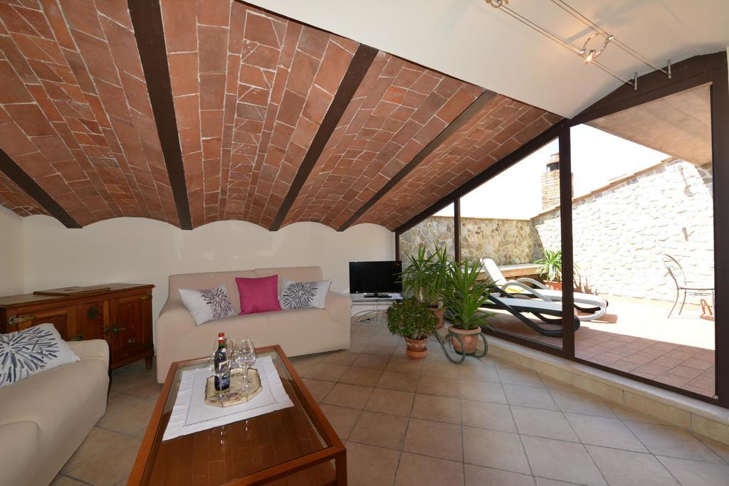 Casa Cristina Daire Radicondoli Oda fotoğraf